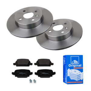 ATE Bremsesæt, skivebremser ijf141hl70 bagaksel fuld 264mm 10mm for VAUXHALL OPEL