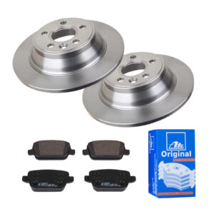 ATE Bremsesæt, skivebremser ijf141hqa0 bagaksel fuld 302mm 12mm for VOLVO LAND ROVER