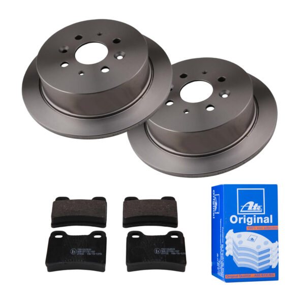 ATE Bremsesæt, skivebremser ijf141hv18 bagaksel fuld 270mm 10mm for KIA