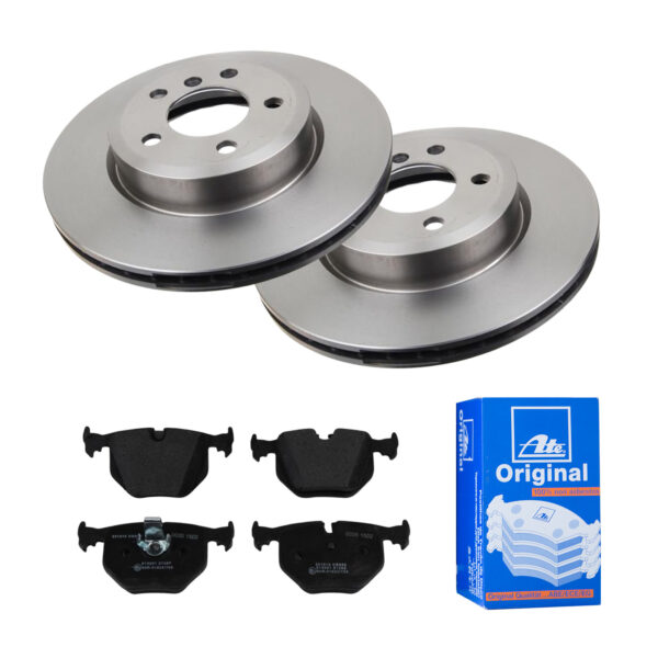 ATE Bremsesæt, skivebremser ijf141hyc6 bagaksel ventileret 320mm 22mm for BMW LAND ROVER