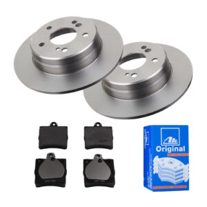 ATE Bremsesæt, skivebremser ijf141i1e2 bagaksel fuld 278mm 9mm for MERCEDES-BENZ CHRYSLER