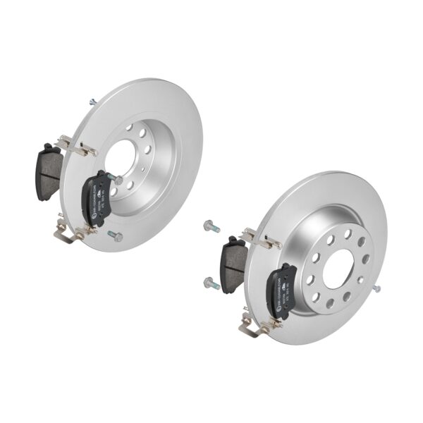ATE Bremsesæt, skivebremser ijzjsg6bf8 bagaksel fuld 282mm 12mm for SKODA VAG SEAT