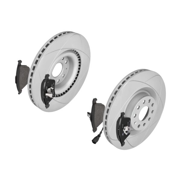 ATE Bremsesæt, skivebremser ijzjsggto5 foraksel ventileret 345mm 30mm for VAG SKODA