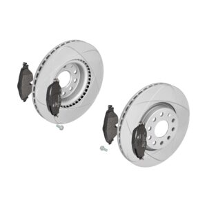 ATE Bremsesæt, skivebremser ijzjsggx05 foraksel ventileret 312mm 25mm for SEAT SKODA VAG