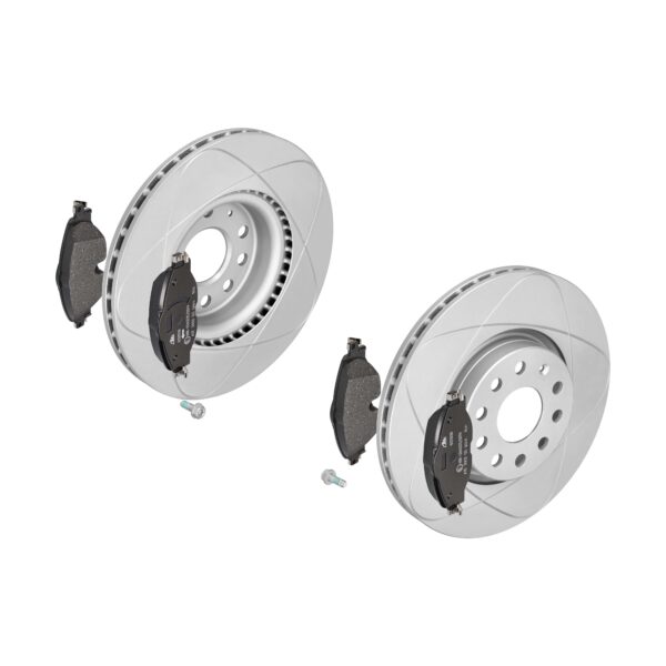 ATE Bremsesæt, skivebremser ijzjsggx05 foraksel ventileret 312mm 25mm for SEAT SKODA VAG
