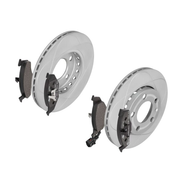 ATE Bremsesæt, skivebremser ijzjsgi138 foraksel ventileret 239mm 18mm for VAG SKODA