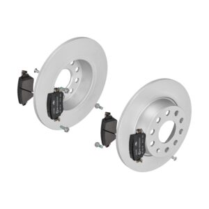ATE Bremsesæt, skivebremser ijzjsgkb52 bagaksel fuld 272mm 9mm for SKODA VAG SEAT