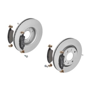 ATE Bremsesæt, skivebremser sg000008ak foraksel ventileret 266mm 22mm for PEUGEOT CITROËN VAUXHALL OPEL