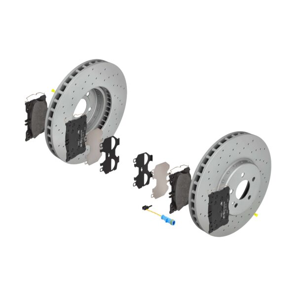 ATE Bremsesæt, skivebremser sg00000chc foraksel perforeret/ventileret 360mm 36mm for MERCEDES-BENZ