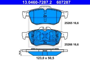 ATE Bremsesæt, skivebremser sg00000ddp foraksel fuld 300mm 11mm for RENAULT
