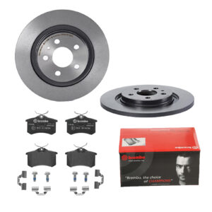 BREMBO Bremsesæt, skivebremser 142053439 bagaksel fuld 272mm 12mm for PEUGEOT CITROËN FORD ROEWE (SAIC) FIAT ZHONGHUA (BRILLIANCE) DS VW SEAT AUDI SKO