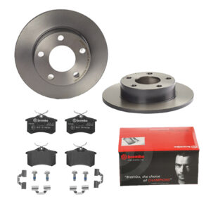 BREMBO Bremsesæt, skivebremser 142053441 bagaksel fuld 245mm 10mm for PEUGEOT CITROËN FORD MG (SAIC) ROEWE (SAIC) LANCIA ZHONGHUA (BRILLIANCE) DS SKOD