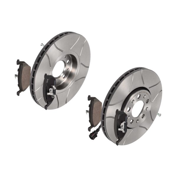 BREMBO Bremsesæt, skivebremser 142053478 foraksel indvendig ventileret 288mm 25mm for ROEWE (SAIC) VW VW (FAW) VW (SVW) AUDI SKODA SEAT SKODA (SVW)