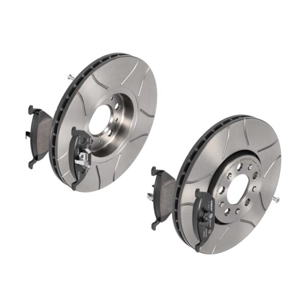 BREMBO Bremsesæt, skivebremser 142053552 foraksel indvendig ventileret 288mm 25mm for VW (FAW) SEAT AUDI VW SKODA VW (SVW) BRILLIANCE SKODA (SVW)