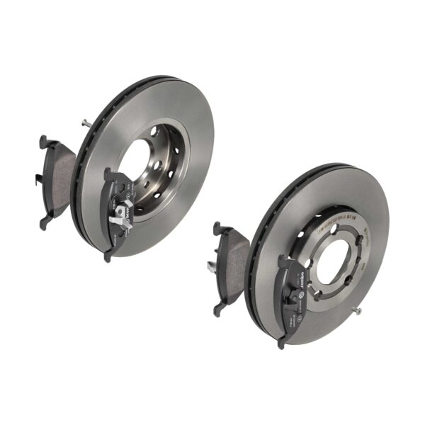 BREMBO Bremsesæt, skivebremser 142053553 foraksel indvendig ventileret 256mm 22mm for VW (FAW) SEAT AUDI VW SKODA VW (SVW) BRILLIANCE