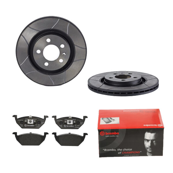 BREMBO Bremsesæt, skivebremser 142053558 foraksel lukket 280mm 22mm for VW (FAW) SEAT VW AUDI SKODA SKODA (SVW) VW (SVW) BRILLIANCE