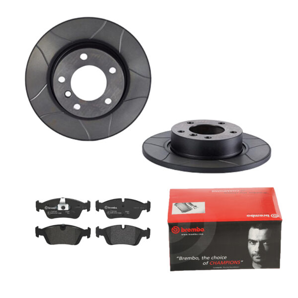 BREMBO Bremsesæt, skivebremser 142053570 foraksel fuld 286mm 12mm for BMW