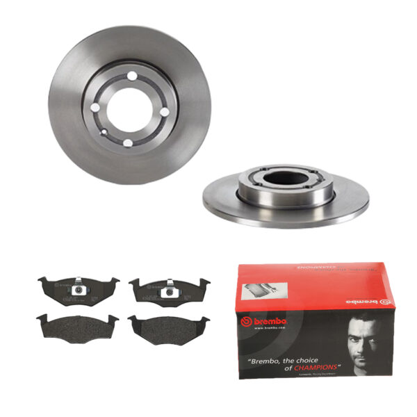 BREMBO Bremsesæt, skivebremser 142053654 foraksel fuld 239mm 10mm for VW AUDI SEAT