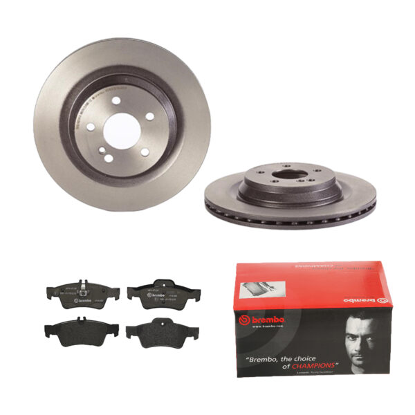 BREMBO Bremsesæt, skivebremser 142053763 bagaksel indvendig ventileret 320mm 24mm for MERCEDES-BENZ
