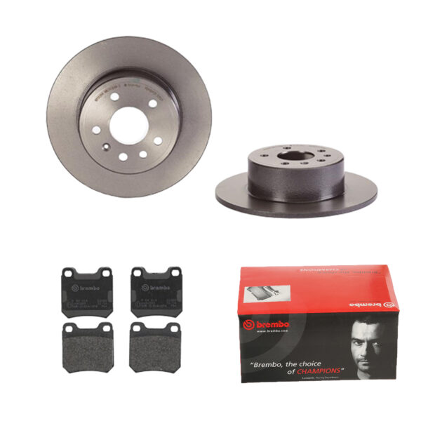 BREMBO Bremsesæt, skivebremser 142053788 bagaksel fuld 286mm 10mm for OPEL VAUXHALL SAAB SATURN