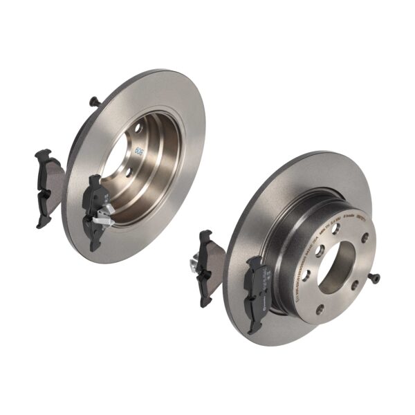 BREMBO Bremsesæt, skivebremser 142053801 bagaksel fuld 280mm 10mm for BMW