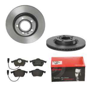BREMBO Bremsesæt, skivebremser 142053831 foraksel indvendig ventileret 280mm 22mm for SKODA VW AUDI SEAT