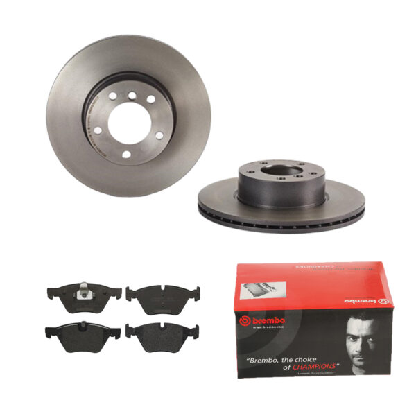 BREMBO Bremsesæt, skivebremser 142053840 foraksel indvendig ventileret 312mm 24mm for BMW