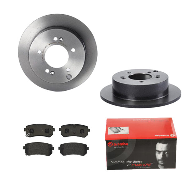 BREMBO Bremsesæt, skivebremser 142053912 bagaksel fuld 262mm 10mm for HYUNDAI KIA HYUNDAI (BEIJING) KIA (DYK)