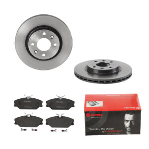 BREMBO Bremsesæt, skivebremser 142053988 foraksel indvendig ventileret 259mm 20mm for NISSAN RENAULT DACIA