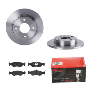 BREMBO Bremsesæt, skivebremser 142054032 foraksel fuld 240mm 12mm for FORD MAZDA MITSUBISHI