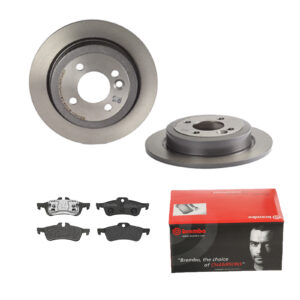 BREMBO Bremsesæt, skivebremser 142054128 bagaksel fuld 259mm 10mm for MINI