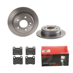 BREMBO Bremsesæt, skivebremser 142054210 bagaksel fuld 258mm 9mm for MERCEDES-BENZ