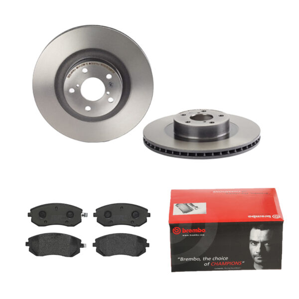 BREMBO Bremsesæt, skivebremser 142054221 foraksel indvendig ventileret 293mm 24mm for SAAB SUBARU TOYOTA