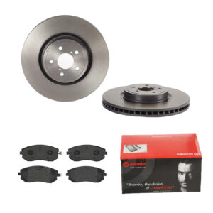 BREMBO Bremsesæt, skivebremser 142054224 foraksel indvendig ventileret 316mm 30mm for SAAB SUBARU