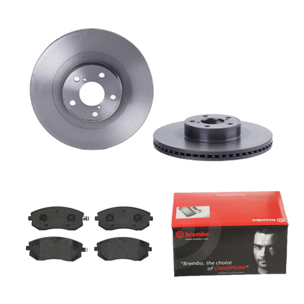 BREMBO Bremsesæt, skivebremser 142054225 foraksel indvendig ventileret 293mm 24mm for SAAB SUBARU TOYOTA