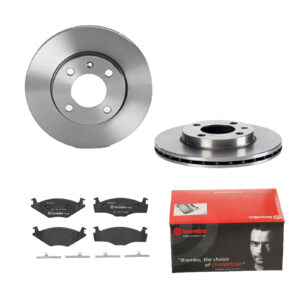 BREMBO Bremsesæt, skivebremser 142054242 foraksel indvendig ventileret 239mm 20mm for AUDI VW VW (SVW)