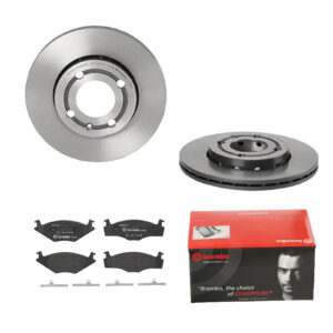 BREMBO Bremsesæt, skivebremser 142054247 foraksel indvendig ventileret 239mm 18mm for VW SEAT