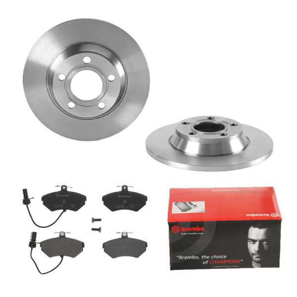 BREMBO Bremsesæt, skivebremser 142054428 foraksel fuld 280mm 13mm for AUDI VW SKODA KARRY
