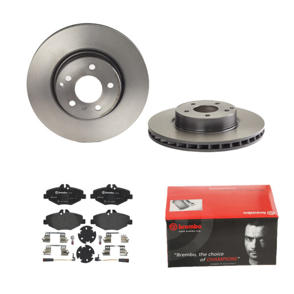 BREMBO Bremsesæt, skivebremser 142054489 foraksel indvendig ventileret 312mm 28mm for MERCEDES-BENZ