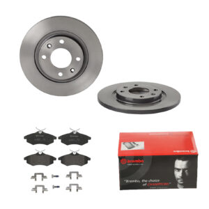 BREMBO Bremsesæt, skivebremser 142054504 foraksel fuld 266mm 13mm for CITROËN PEUGEOT