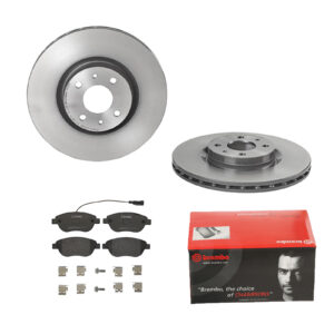 BREMBO Bremsesæt, skivebremser 142054653 foraksel indvendig ventileret 284mm 22mm for PEUGEOT CITROËN OPEL FIAT ABARTH LANCIA ALFA ROMEO GENERAL MOTOR
