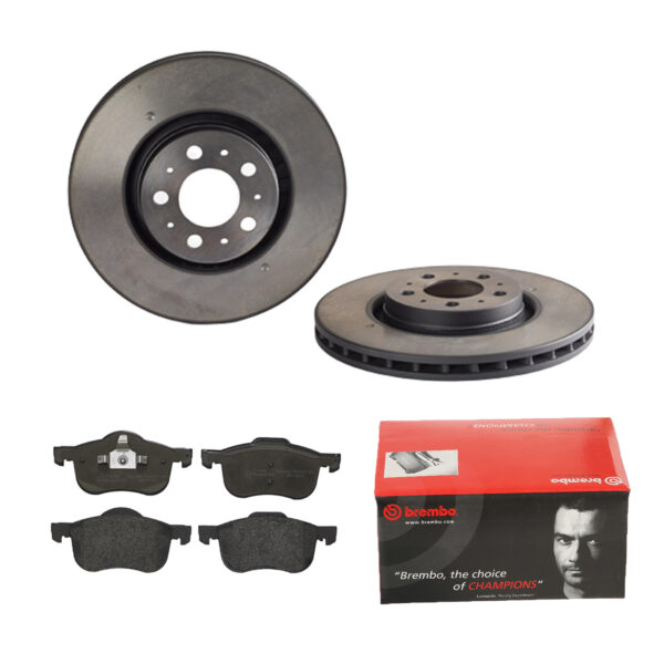 BREMBO Bremsesæt, skivebremser 142054753 foraksel indvendig ventileret 316mm 28mm for VOLVO