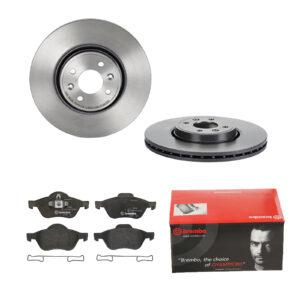 BREMBO Bremsesæt, skivebremser 142054755 foraksel indvendig ventileret 300mm 24mm for DONGFENG RENAULT