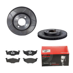 BREMBO Bremsesæt, skivebremser 142054873 foraksel lukket 256mm 20mm for VW (FAW) VW