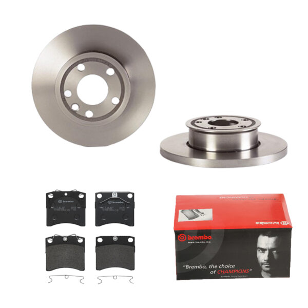 BREMBO Bremsesæt, skivebremser 142054942 foraksel fuld 282mm 18mm for AUDI VW SKODA