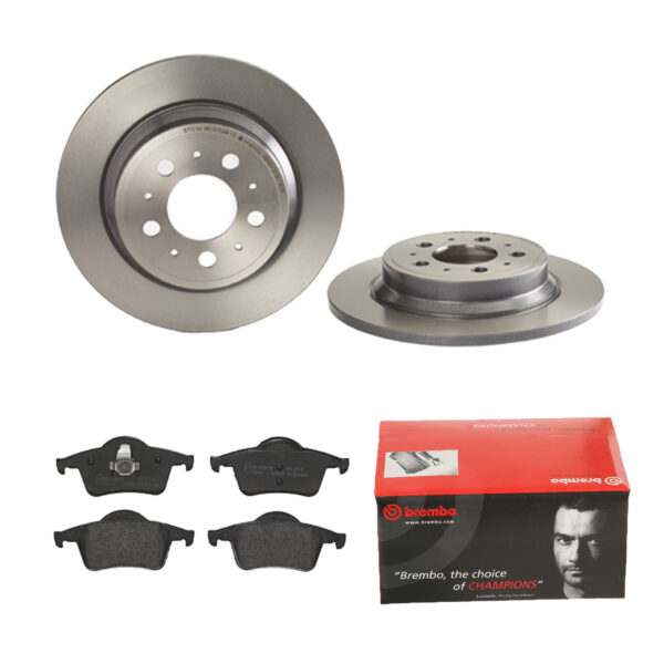 BREMBO Bremsesæt, skivebremser 142055007 bagaksel fuld 288mm 12mm for VOLVO