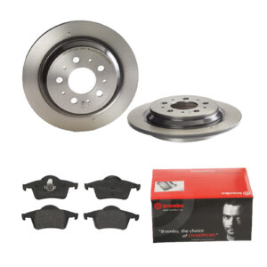BREMBO Bremsesæt, skivebremser 142055010 bagaksel fuld 283mm 10mm for VOLVO