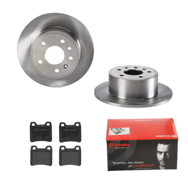 BREMBO Bremsesæt, skivebremser 142055064 bagaksel fuld 270mm 10mm for OPEL VAUXHALL SAAB GENERAL MOTORS
