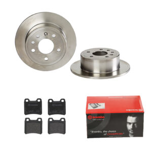 BREMBO Bremsesæt, skivebremser 142055065 bagaksel fuld 260mm 10mm for OPEL VAUXHALL SAAB GENERAL MOTORS