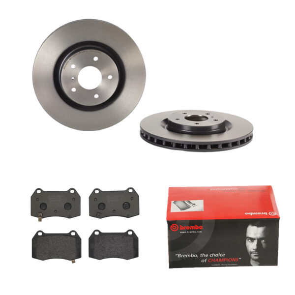 BREMBO Bremsesæt, skivebremser 142055103 foraksel indvendig ventileret 324mm 30mm for NISSAN HONDA